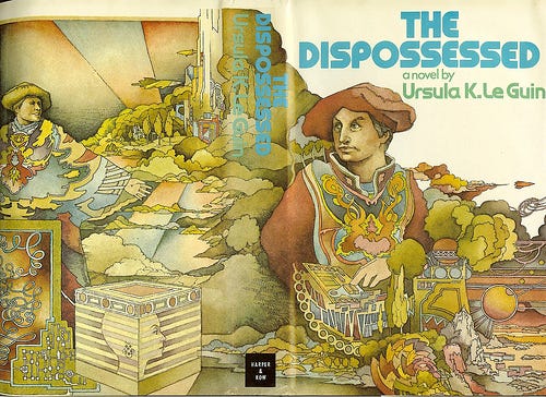 The Dispossessed by U. K. Le Guin cover